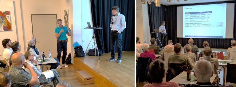 Reges Interesse beim Infoabend Wärmepumpe